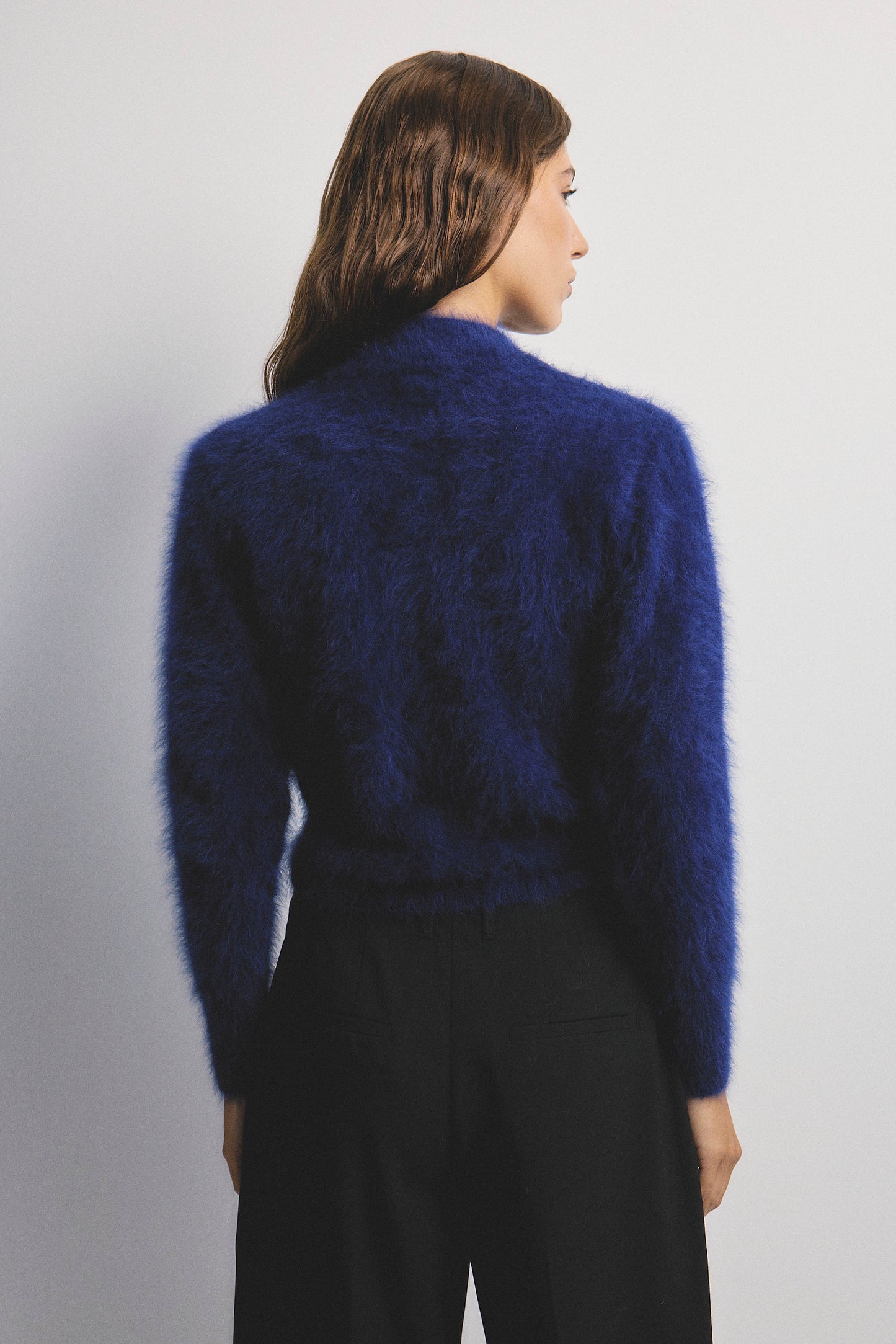 Bella Button up Cardigan - Navy