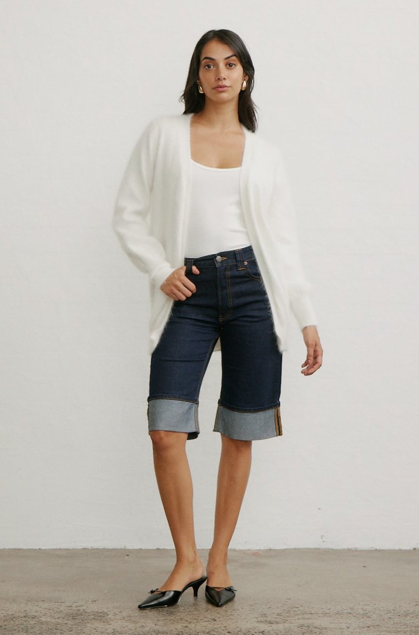 Ella Cardigan - Snow