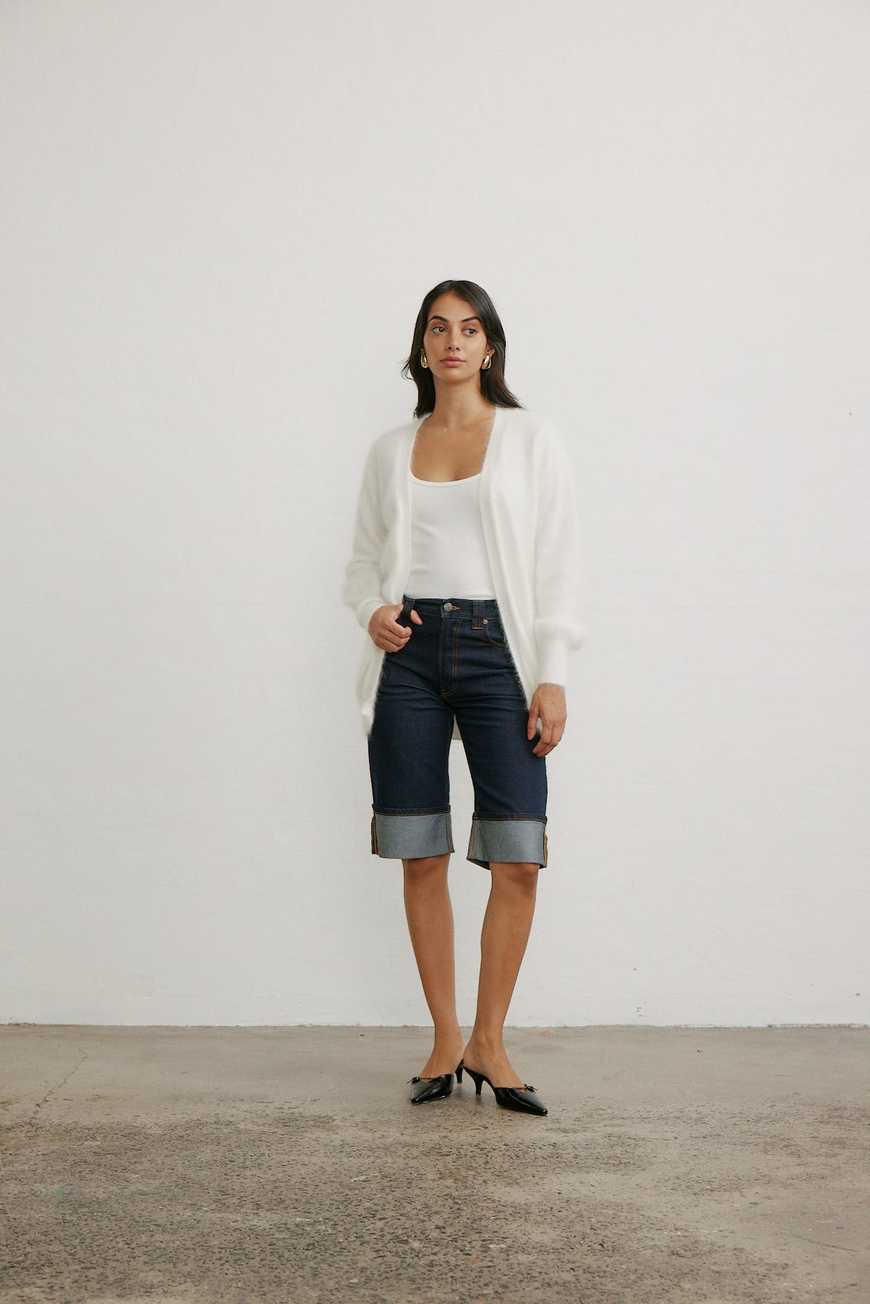 Ella Cardigan - Snow