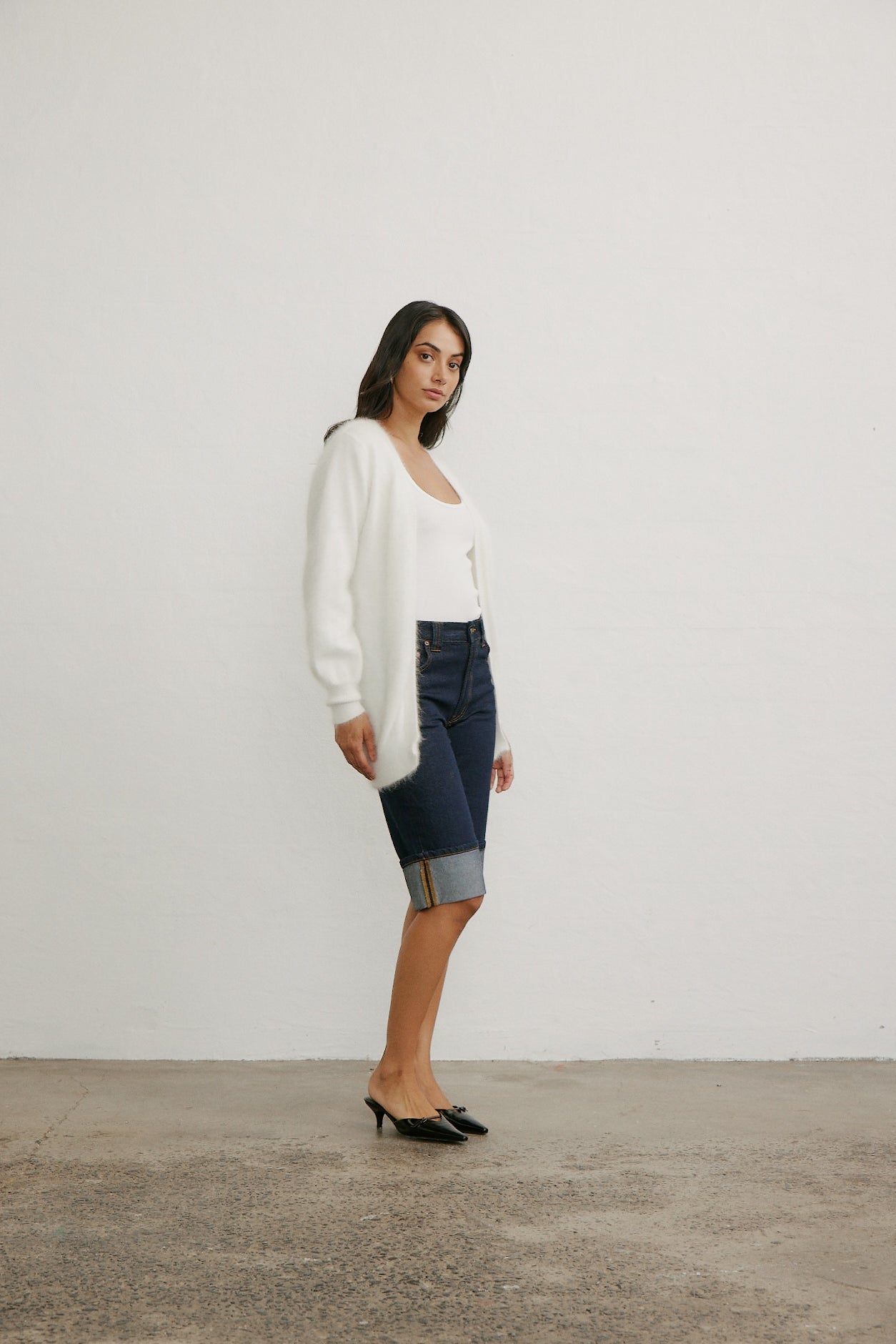 Ella Cardigan - Snow