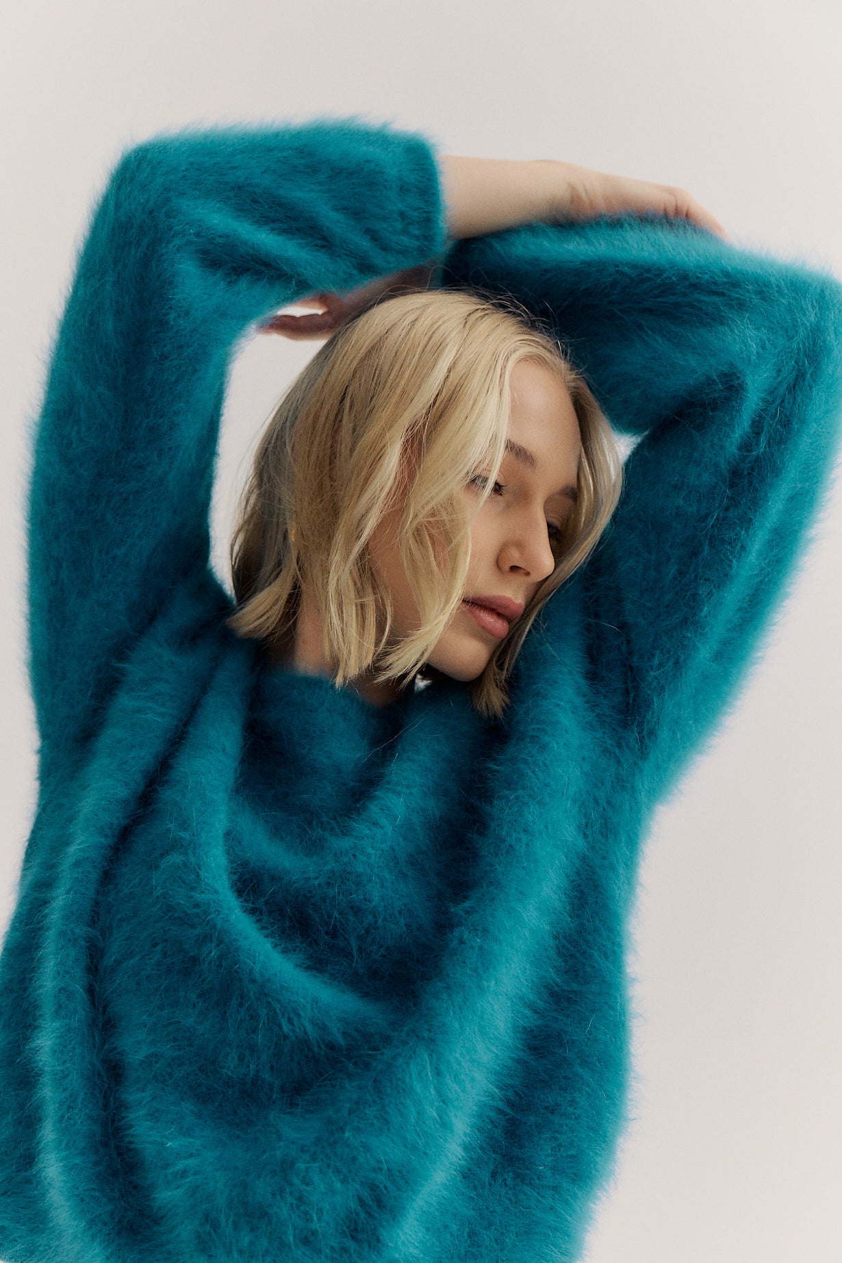 Stella Boat Neck Knit - Ocean