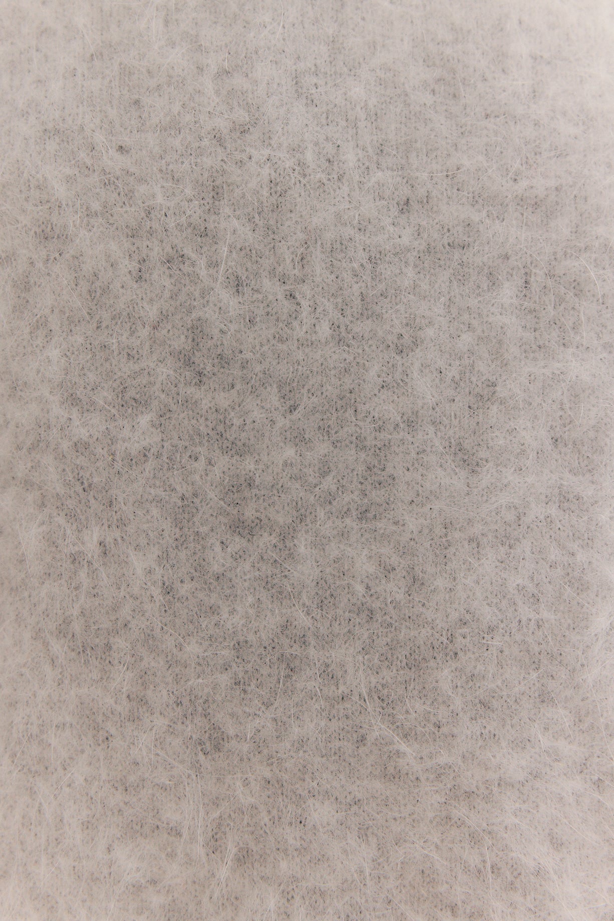 Maya Roll Neck Knit - Light Grey