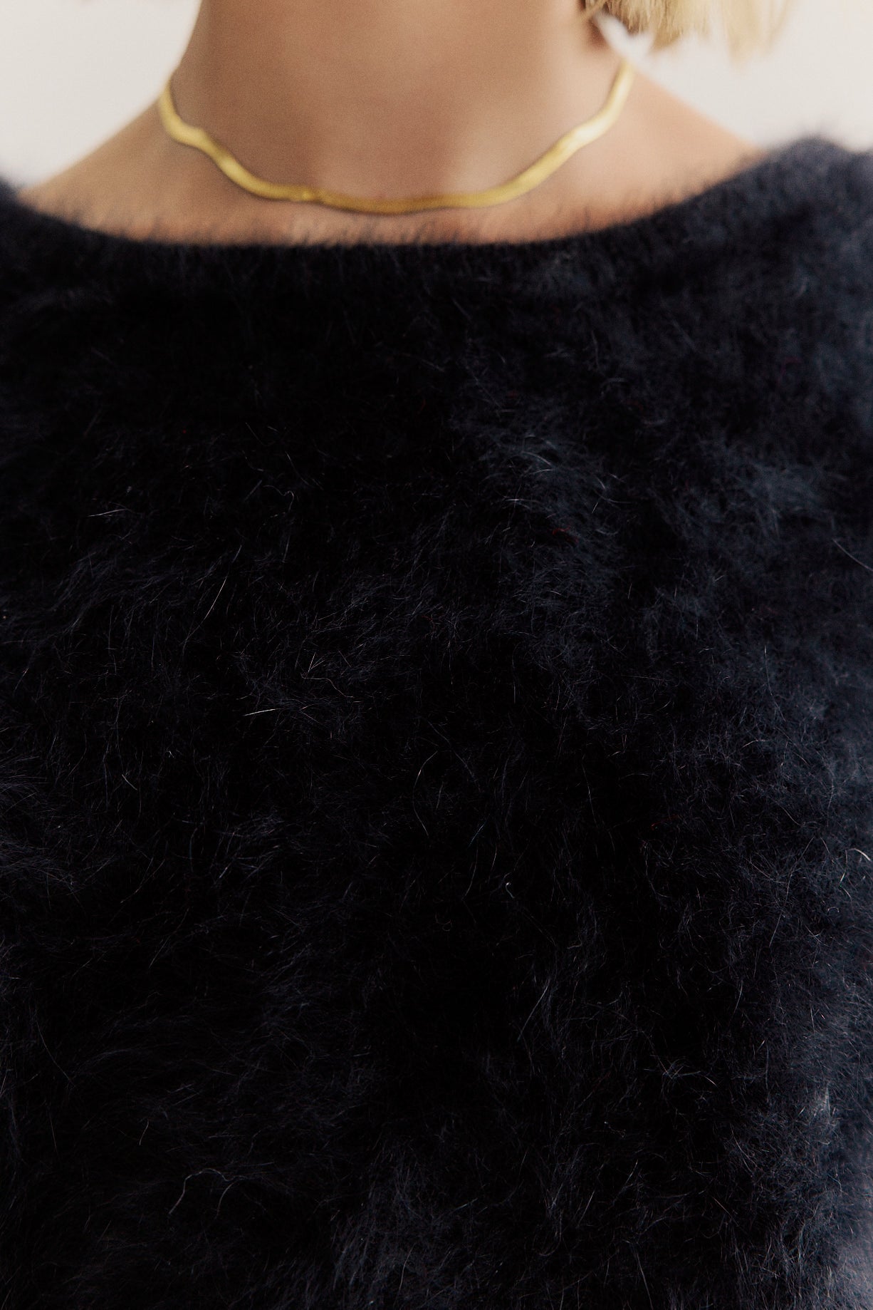 Stella Boat Neck Knit - Black