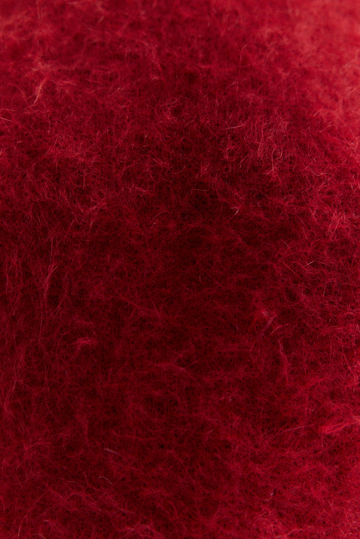 Adele Crew Neck Knit - Merlot