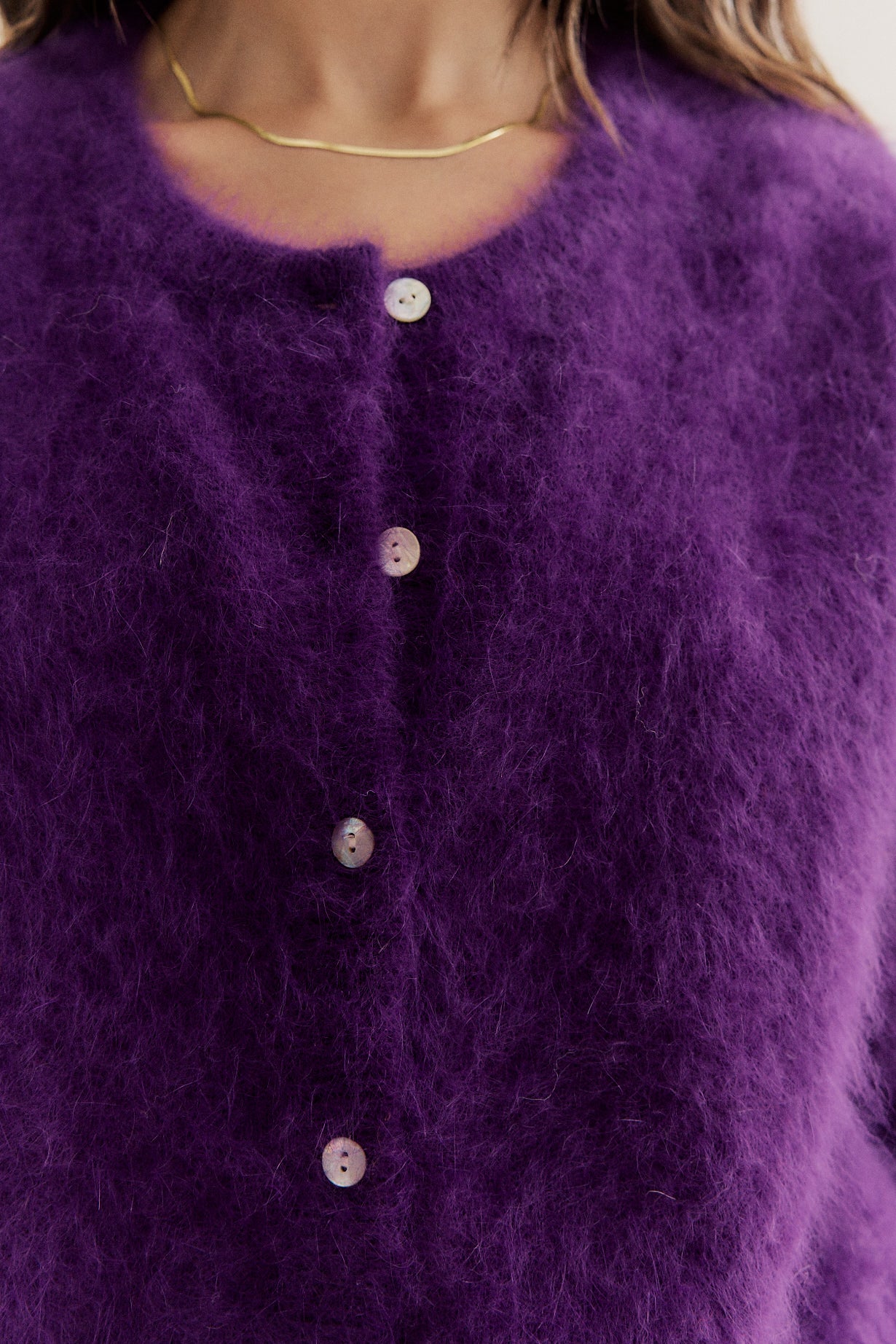 Frankie Crew Cardigan - Royal