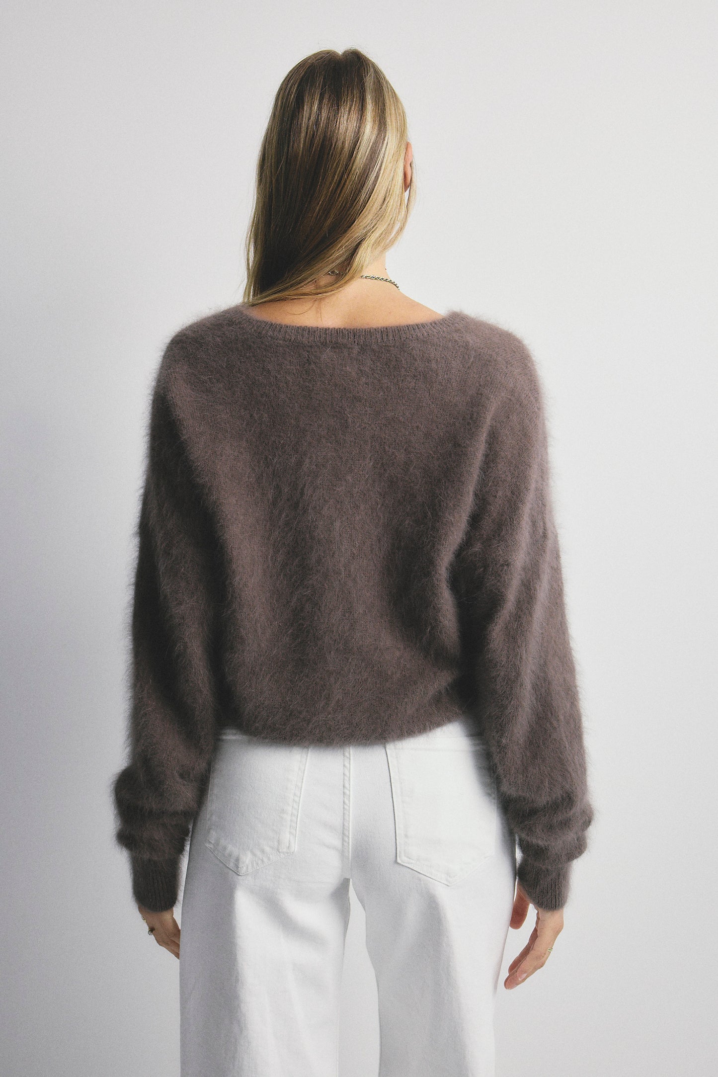 Frankie Crew Cardigan - Drift
