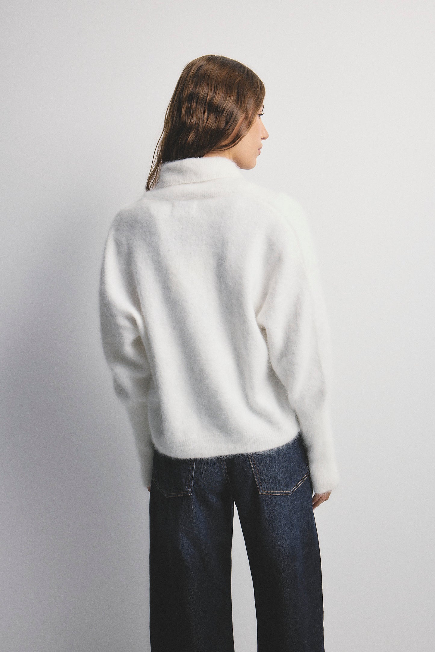 Zoe Open Cardigan - Snow