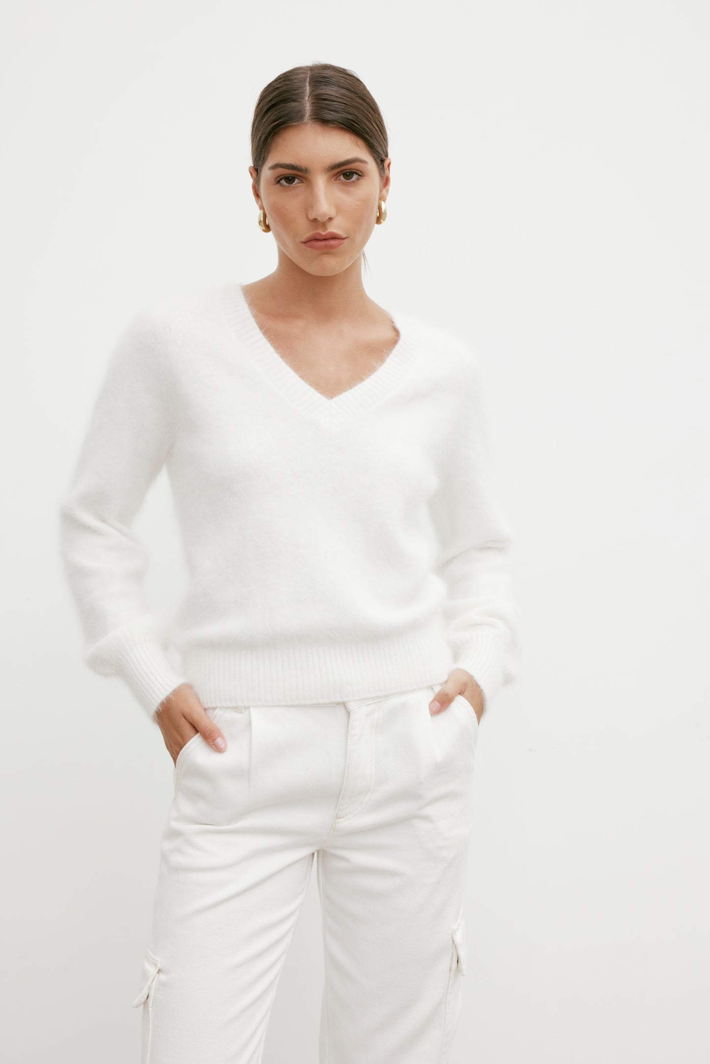Isabella Knit - Snow