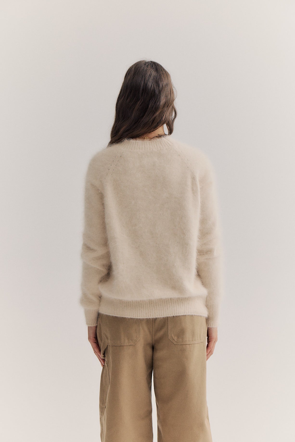 Adele Crew Neck Knit - Oatmeal