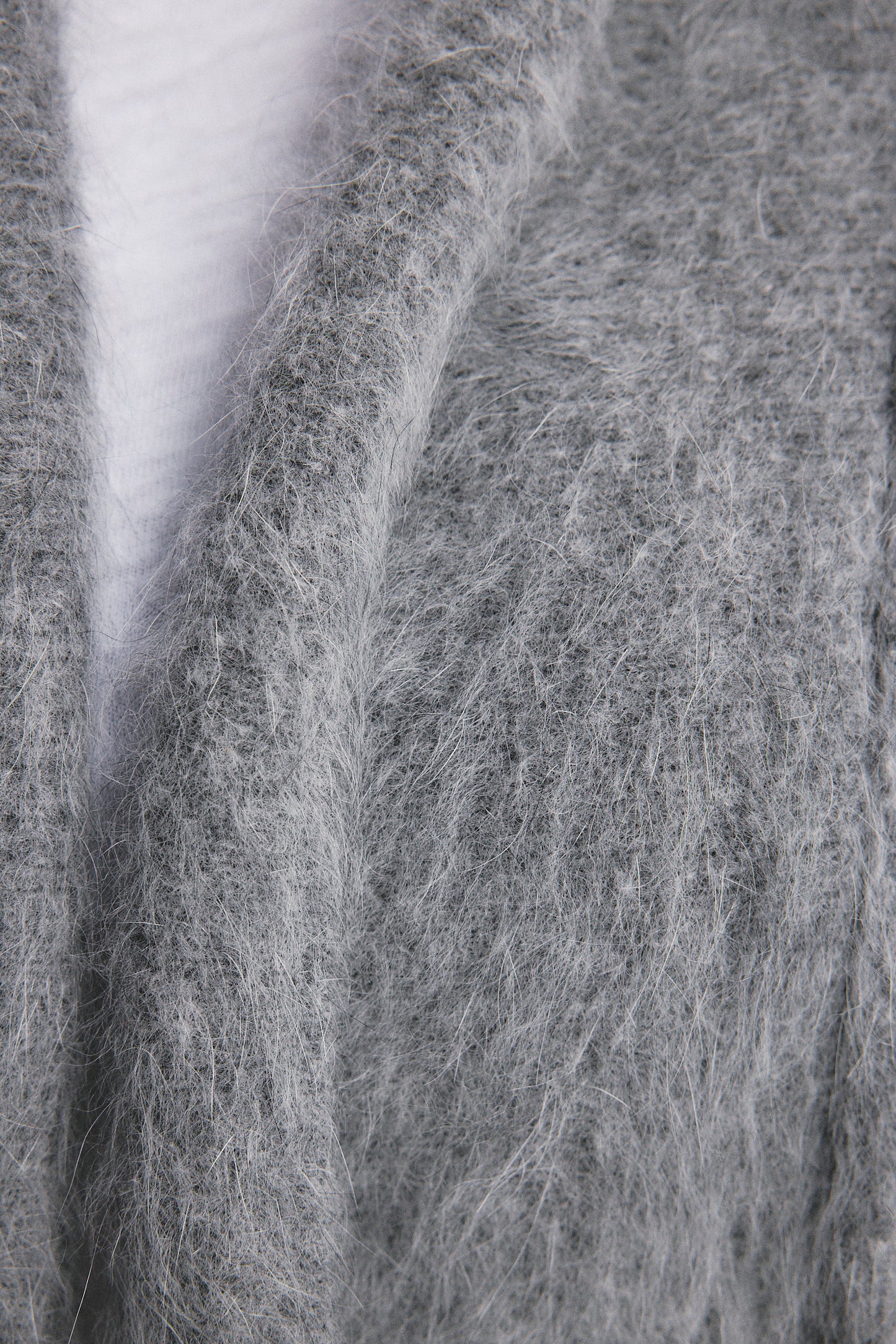 Zoe Open Cardigan - Charcoal