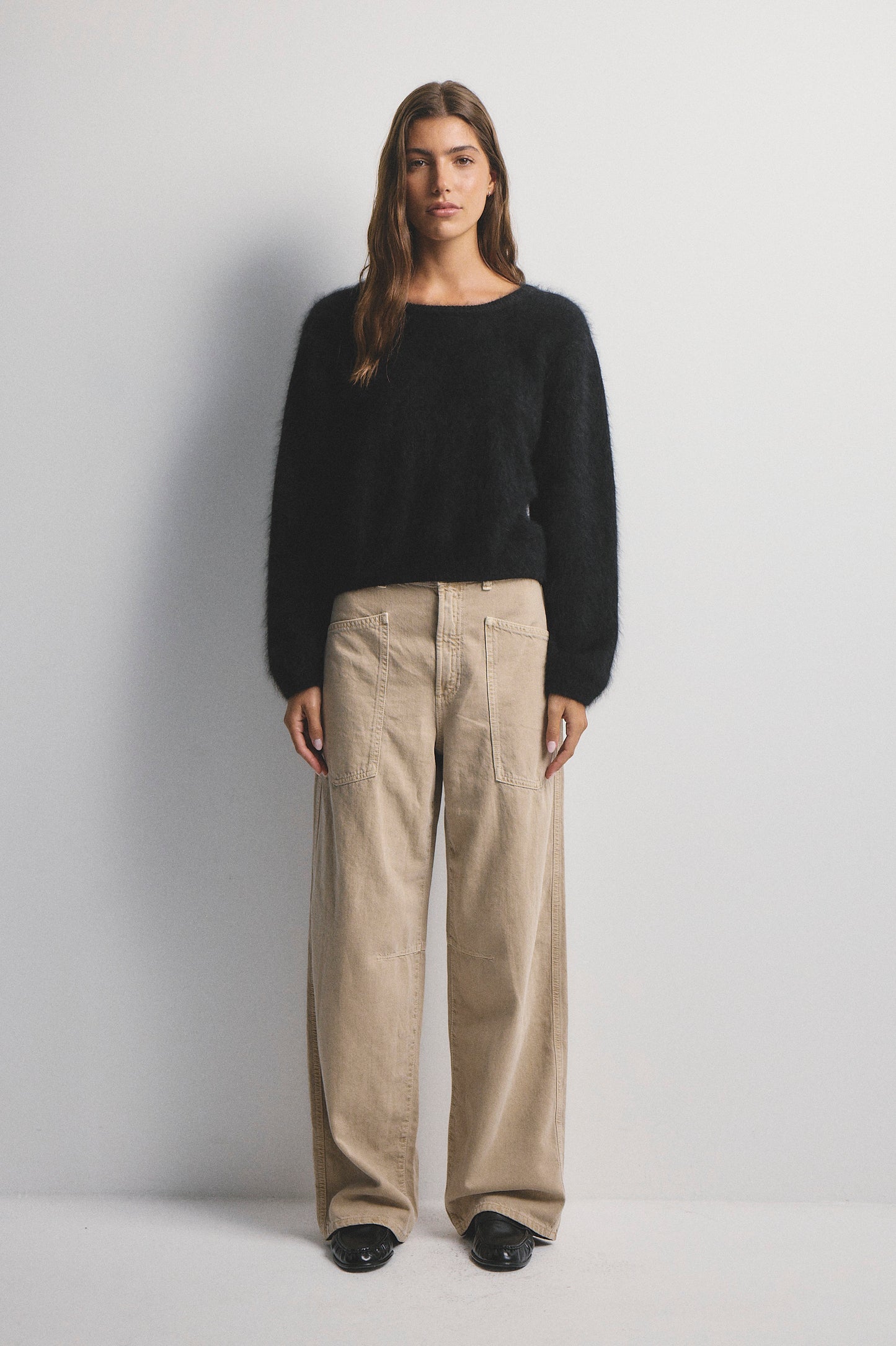 Stella Boat Neck Knit - Black