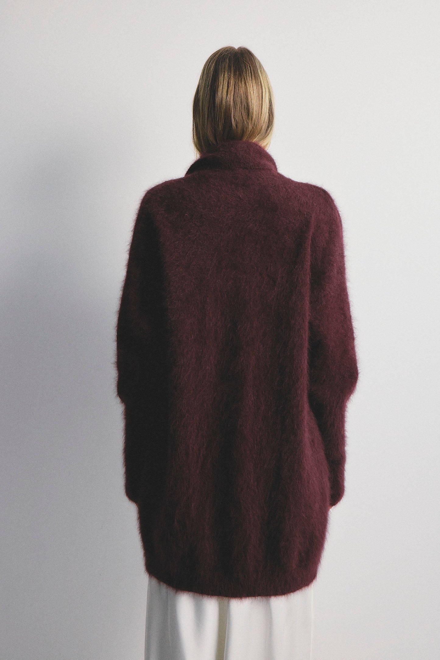 Sophia Cardigan - Aubergine