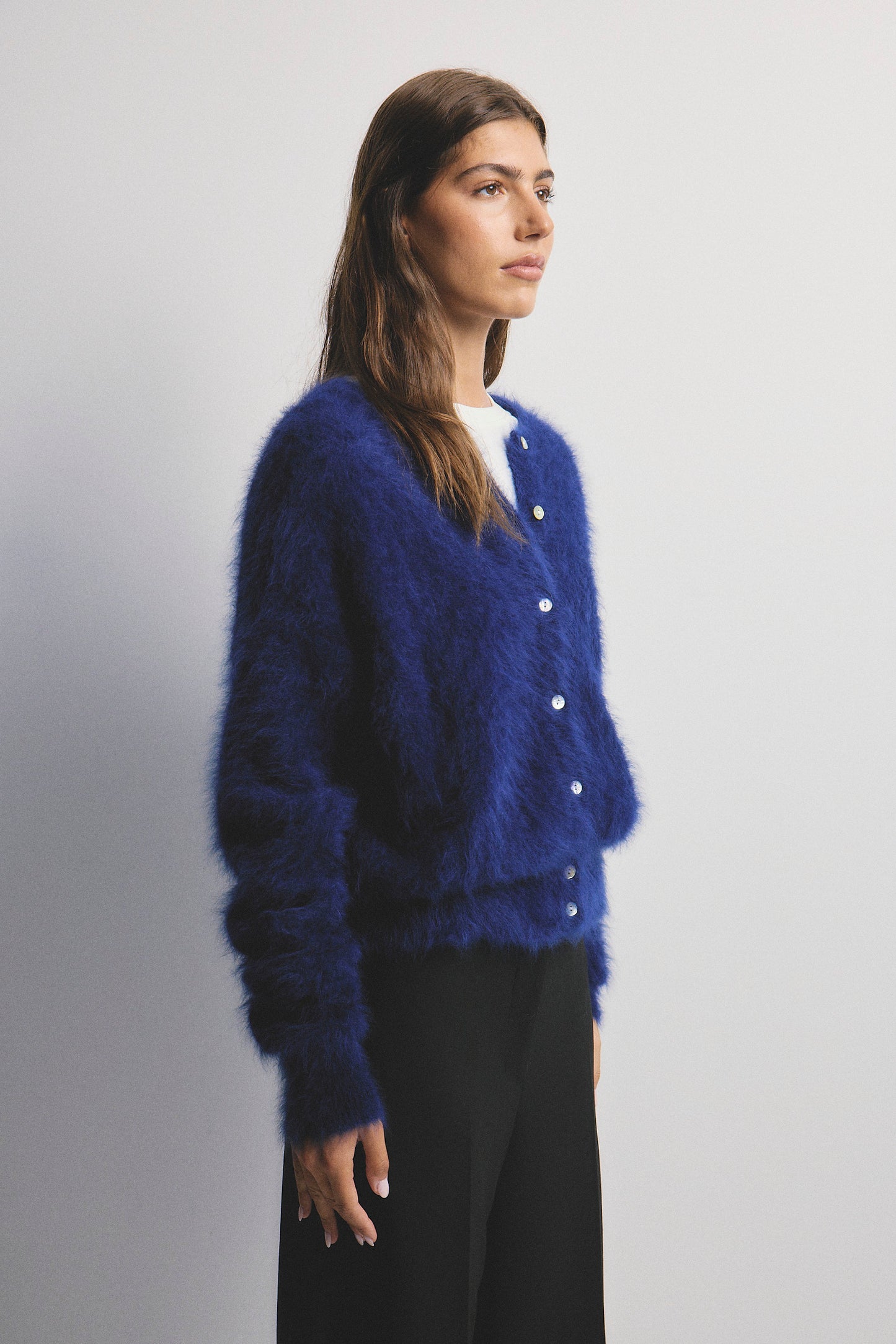 Frankie Crew Cardigan - Navy