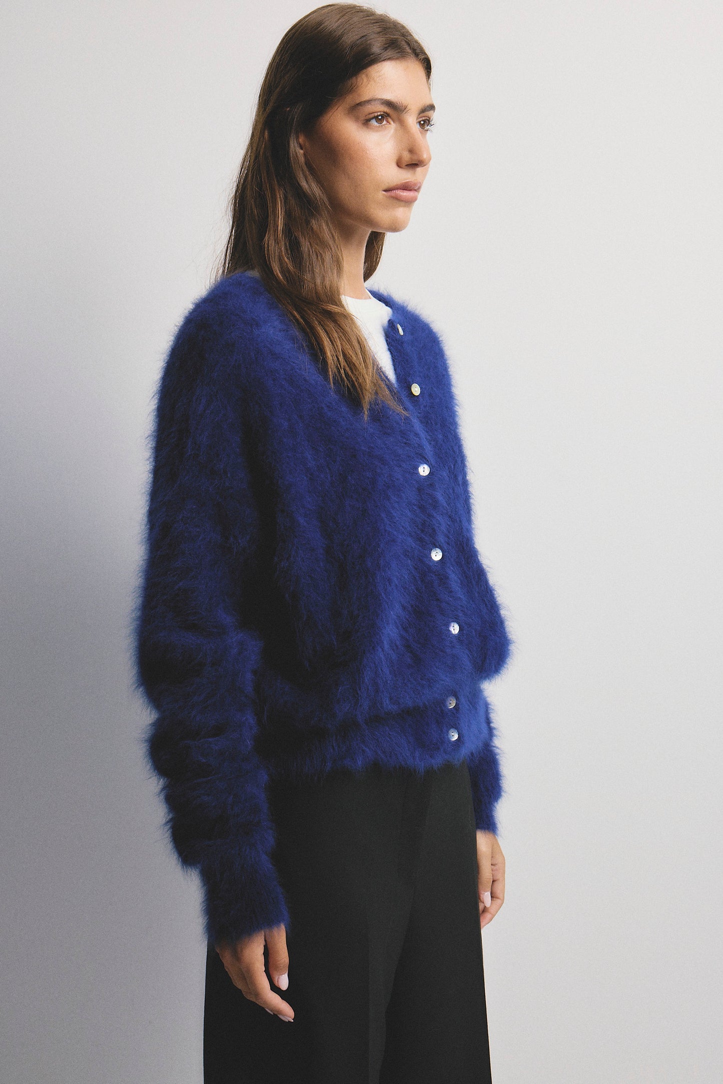 Frankie Crew Cardigan - Navy