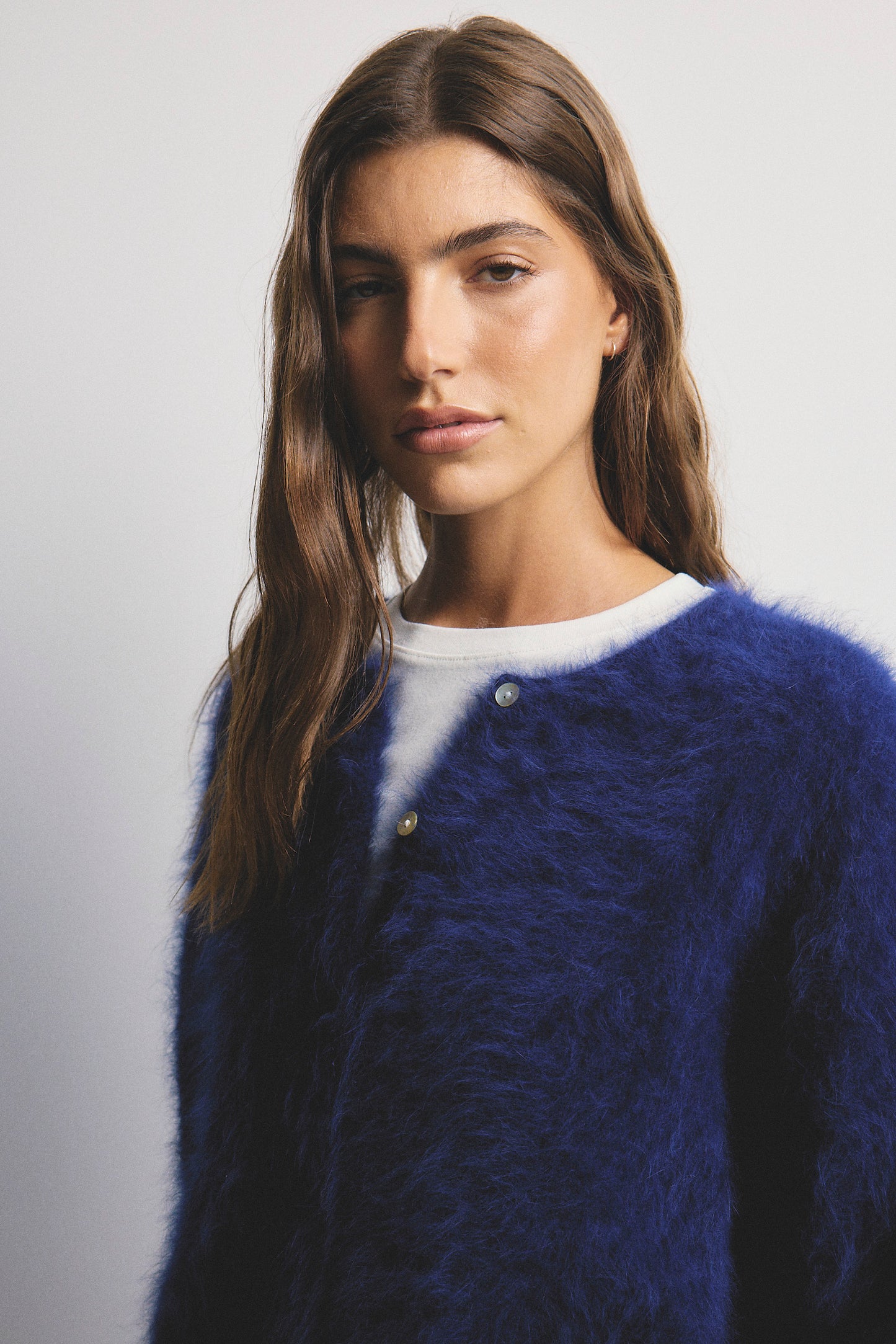 Frankie Crew Cardigan - Navy