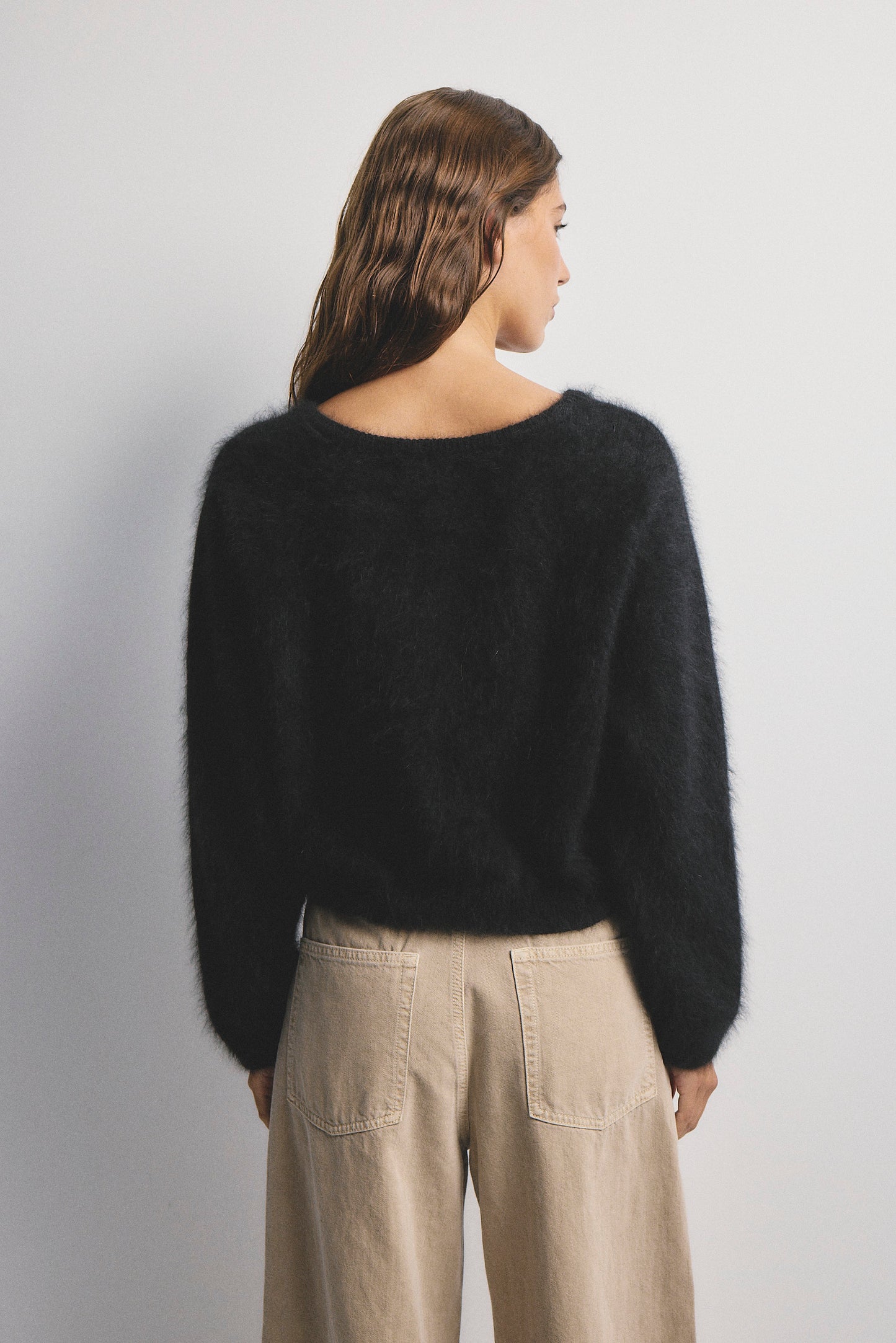 Stella Boat Neck Knit - Black