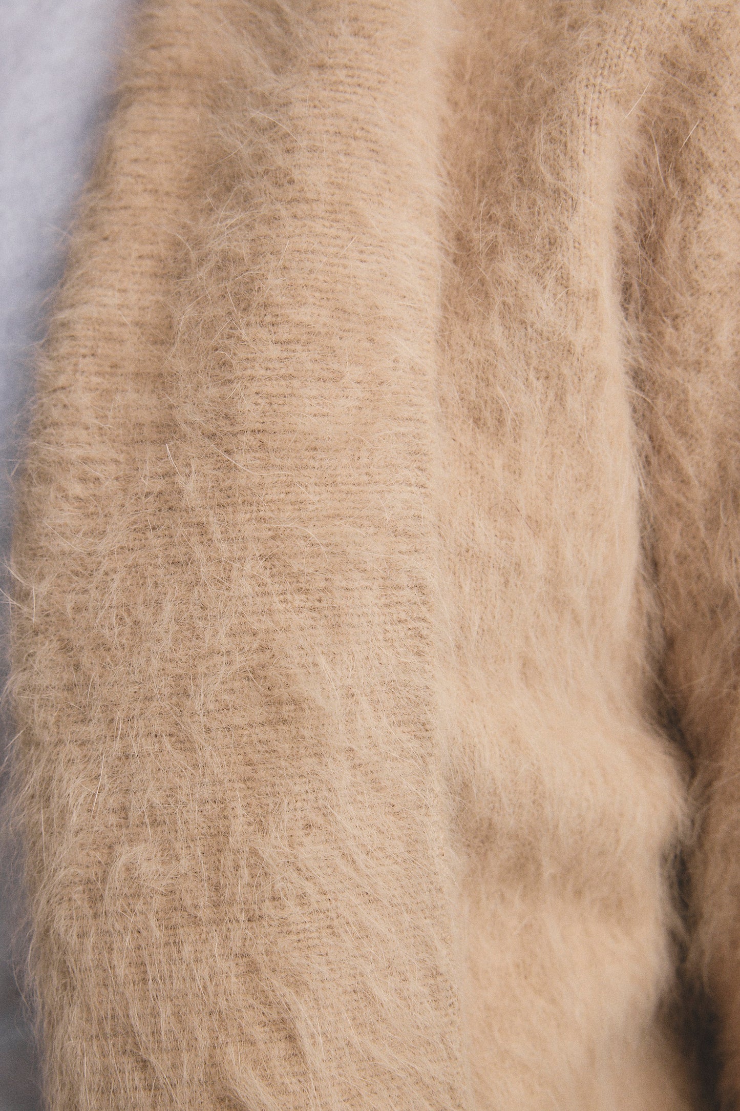 Zoe Open Cardigan - Latte