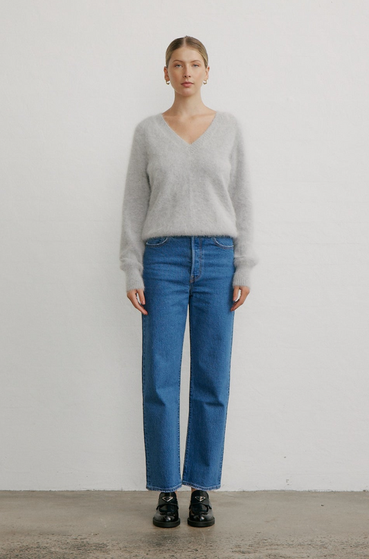 Isabella Knit - Light Grey