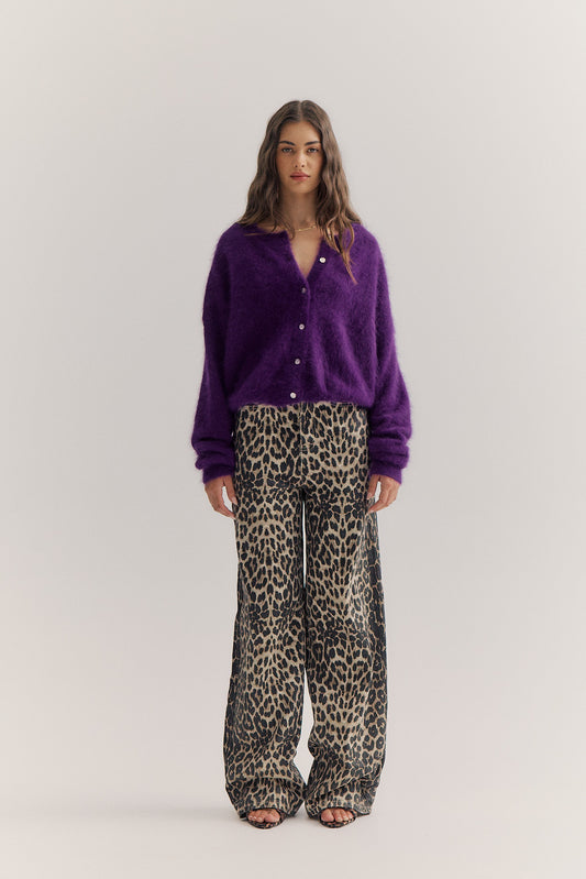 Frankie Crew Cardigan - Royal