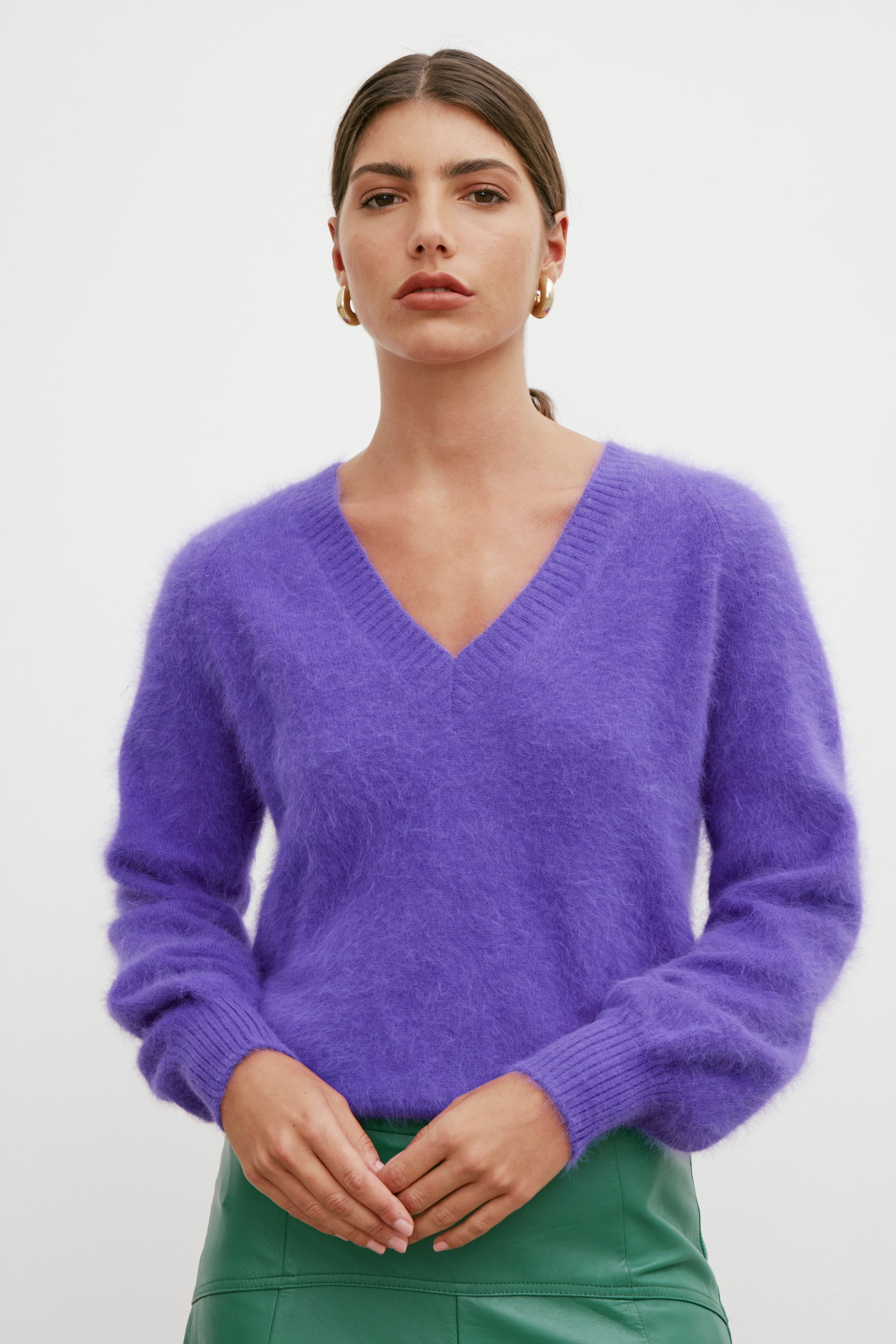 Isabella Knit - Purple